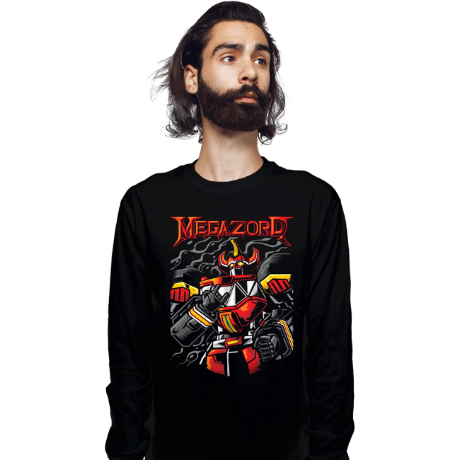 Shirts Long Sleeve Shirts, Unisex / Small / Black Morphin' Destruction