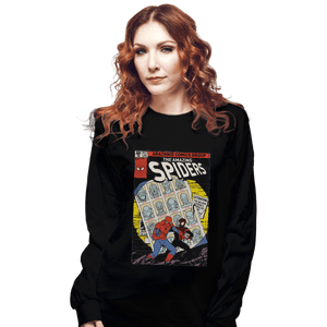 Shirts Long Sleeve Shirts, Unisex / Small / Black Spiders Of Future Past