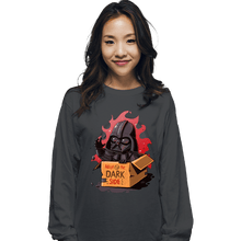 Load image into Gallery viewer, Daily_Deal_Shirts Long Sleeve Shirts, Unisex / Small / Charcoal Adopt The Dark Side

