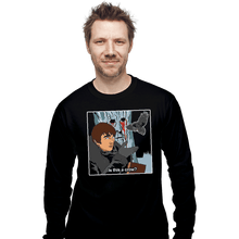 Load image into Gallery viewer, Shirts Long Sleeve Shirts, Unisex / Small / Black Is This A Crow
