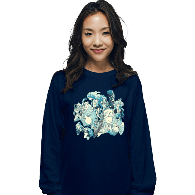 Shirts Long Sleeve Shirts, Unisex / Small / Navy Protect The Future