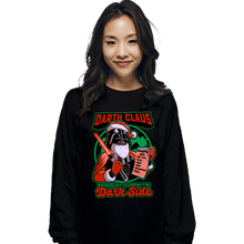 Load image into Gallery viewer, Secret_Shirts Long Sleeve Shirts, Unisex / Small / Black Dark Lord Christmas
