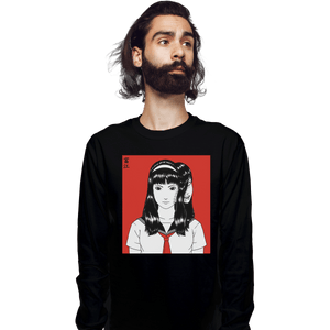 Shirts Long Sleeve Shirts, Unisex / Small / Black Cursed