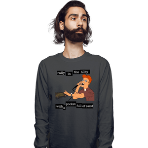 Secret_Shirts Long Sleeve Shirts, Unisex / Small / Charcoal Pocketsand!