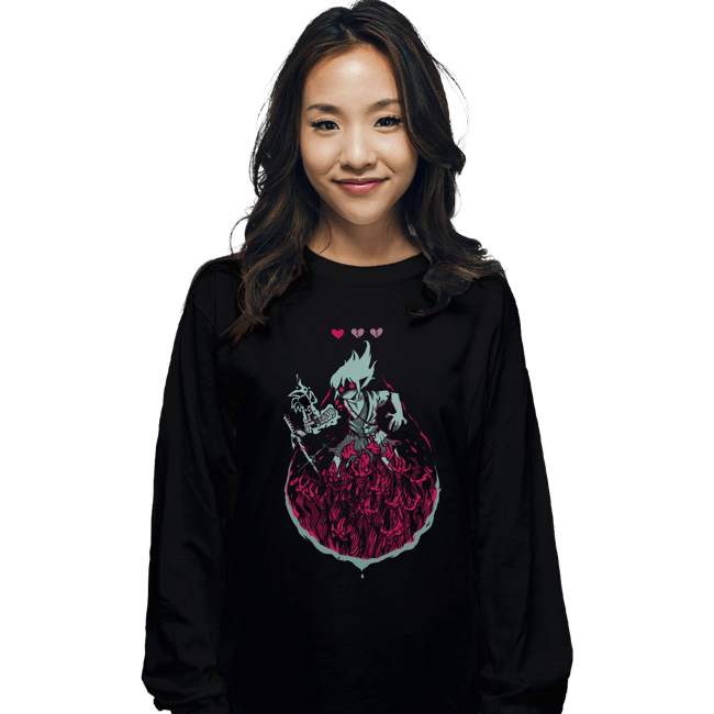 Daily_Deal_Shirts Long Sleeve Shirts, Unisex / Small / Black Heavy Gloom