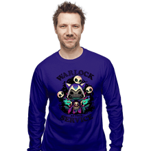 Load image into Gallery viewer, Daily_Deal_Shirts Long Sleeve Shirts, Unisex / Small / Violet Warlock&#39;s Call
