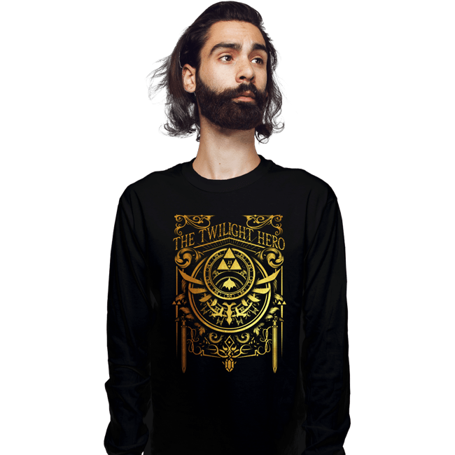 Daily_Deal_Shirts Long Sleeve Shirts, Unisex / Small / Black The Twilight Hero
