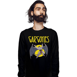 Shirts Long Sleeve Shirts, Unisex / Small / Black Led Gargoyles