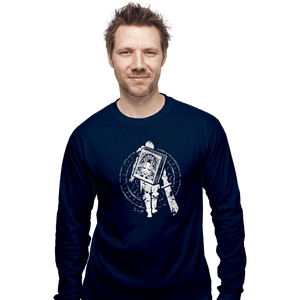 Shirts Long Sleeve Shirts, Unisex / Small / Navy Grimoire