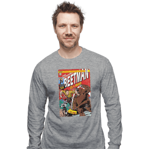 Secret_Shirts Long Sleeve Shirts, Unisex / Small / Sports Grey The Incredible Beetman