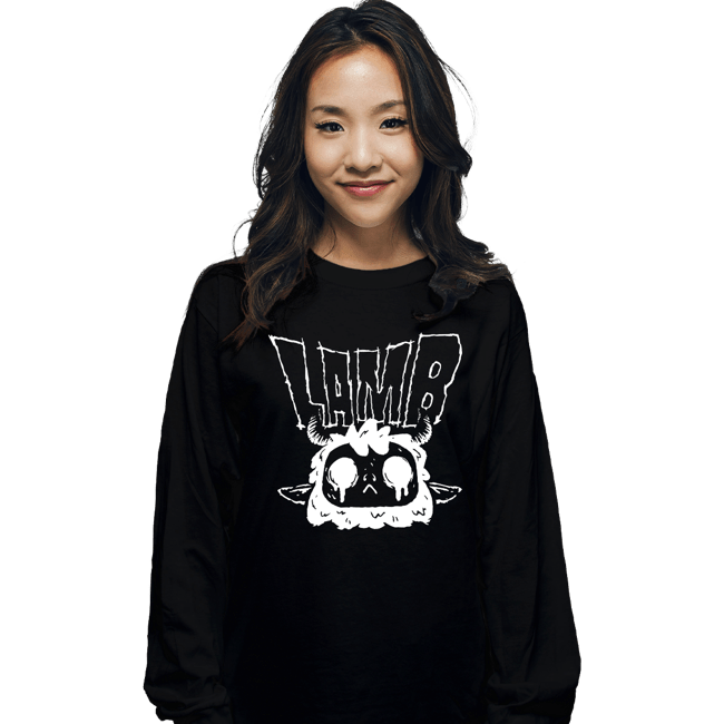Secret_Shirts Long Sleeve Shirts, Unisex / Small / Black The Lamb