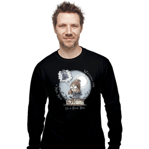 Shirts Long Sleeve Shirts, Unisex / Small / Black The Girl Who Waited