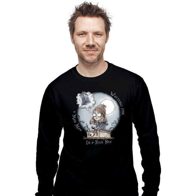 Shirts Long Sleeve Shirts, Unisex / Small / Black The Girl Who Waited