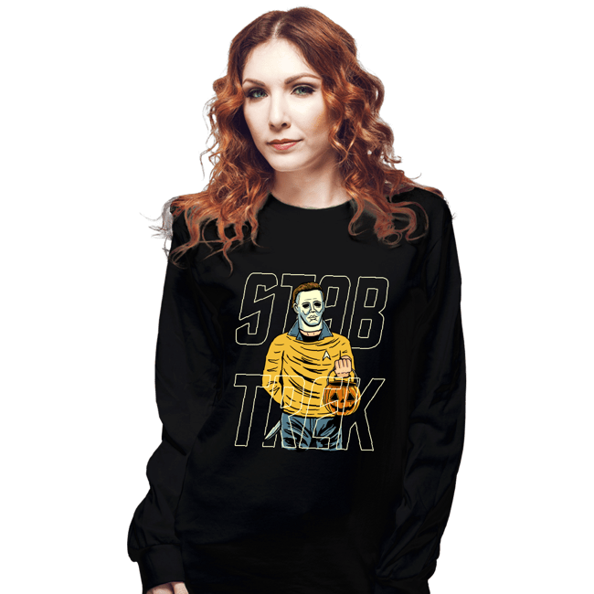 Secret_Shirts Long Sleeve Shirts, Unisex / Small / Black Stab Trek