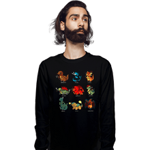 Load image into Gallery viewer, Shirts Long Sleeve Shirts, Unisex / Small / Black Dino Role Play

