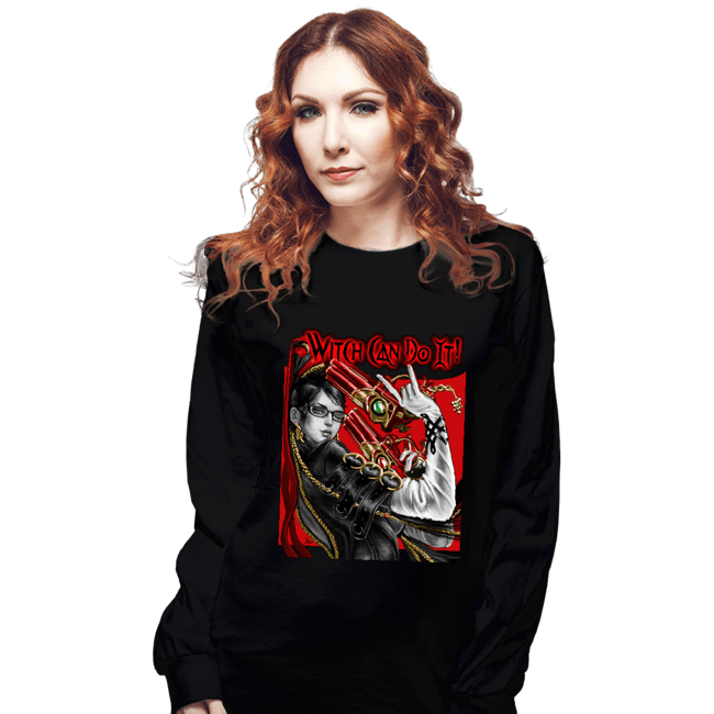 Daily_Deal_Shirts Long Sleeve Shirts, Unisex / Small / Black Witch Can Do It!
