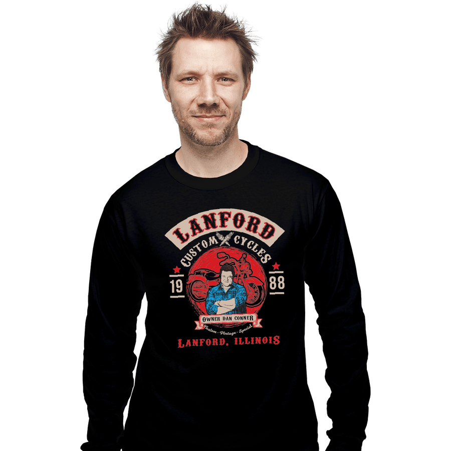 Shirts Long Sleeve Shirts, Unisex / Small / Black Dan Connor Customs