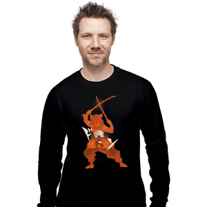 Shirts Long Sleeve Shirts, Unisex / Small / Black Inosuke Hashibira
