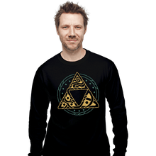 Load image into Gallery viewer, Secret_Shirts Long Sleeve Shirts, Unisex / Small / Black The Golden Power
