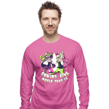 Load image into Gallery viewer, Shirts Long Sleeve Shirts, Unisex / Small / Azalea Squids Live
