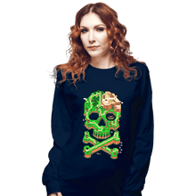 Load image into Gallery viewer, Secret_Shirts Long Sleeve Shirts, Unisex / Small / Navy Jolly Plumber!
