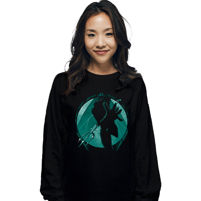 Shirts Long Sleeve Shirts, Unisex / Small / Black King Of The Seas