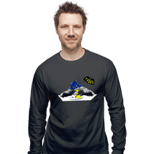 Load image into Gallery viewer, Shirts Long Sleeve Shirts, Unisex / Small / Charcoal Taco Man
