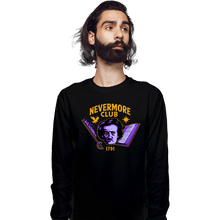 Load image into Gallery viewer, Secret_Shirts Long Sleeve Shirts, Unisex / Small / Black Nevermore Club
