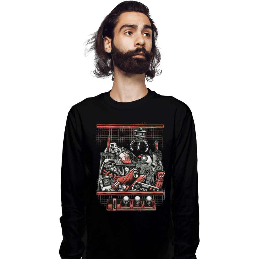 Shirts Long Sleeve Shirts, Unisex / Small / Black Select Your Adventure