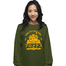 Load image into Gallery viewer, Secret_Shirts Long Sleeve Shirts, Unisex / Small / Military Green Proto Dome Robo
