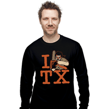 Load image into Gallery viewer, Secret_Shirts Long Sleeve Shirts, Unisex / Small / Black I Love TX
