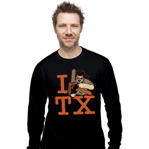 Secret_Shirts Long Sleeve Shirts, Unisex / Small / Black I Love TX