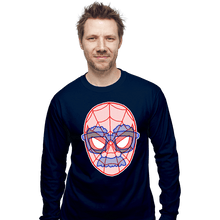 Load image into Gallery viewer, Daily_Deal_Shirts Long Sleeve Shirts, Unisex / Small / Navy Secret ID
