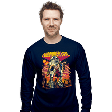 Load image into Gallery viewer, Daily_Deal_Shirts Long Sleeve Shirts, Unisex / Small / Navy Forbidden Love
