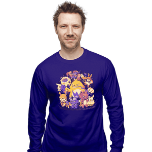 Daily_Deal_Shirts Long Sleeve Shirts, Unisex / Small / Violet Pal Friends