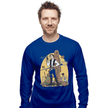 Load image into Gallery viewer, Shirts Long Sleeve Shirts, Unisex / Small / Royal Blue The Smuggler
