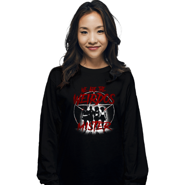 Daily_Deal_Shirts Long Sleeve Shirts, Unisex / Small / Black The Weirdos