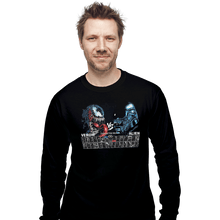 Load image into Gallery viewer, Shirts Long Sleeve Shirts, Unisex / Small / Black Select Venom VS Alien
