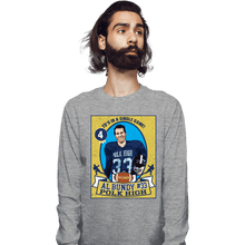Load image into Gallery viewer, Secret_Shirts Long Sleeve Shirts, Unisex / Small / Sports Grey Bundy Trading Card
