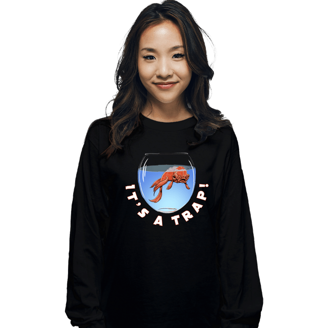 Shirts Long Sleeve Shirts, Unisex / Small / Black Trap Bowl
