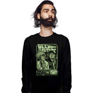 Secret_Shirts Long Sleeve Shirts, Unisex / Small / Black Beck In Time
