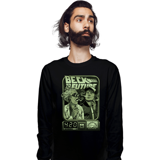 Secret_Shirts Long Sleeve Shirts, Unisex / Small / Black Beck In Time