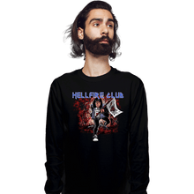 Load image into Gallery viewer, Secret_Shirts Long Sleeve Shirts, Unisex / Small / Black Hellfire Metal

