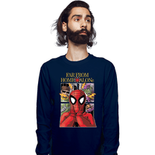 Load image into Gallery viewer, Secret_Shirts Long Sleeve Shirts, Unisex / Small / Navy Home Alone
