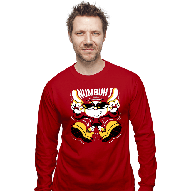 Secret_Shirts Long Sleeve Shirts, Unisex / Small / Red Numbuh 01