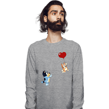 Load image into Gallery viewer, Secret_Shirts Long Sleeve Shirts, Unisex / Small / Sports Grey Bingo Balloon
