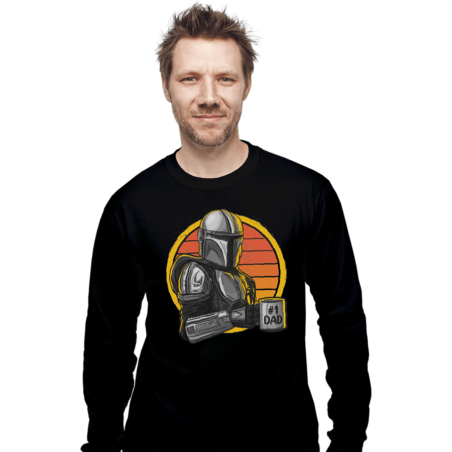 Shirts Long Sleeve Shirts, Unisex / Small / Black Best Dad