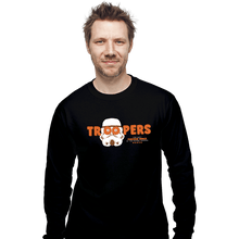 Load image into Gallery viewer, Shirts Long Sleeve Shirts, Unisex / Small / Black Troopers
