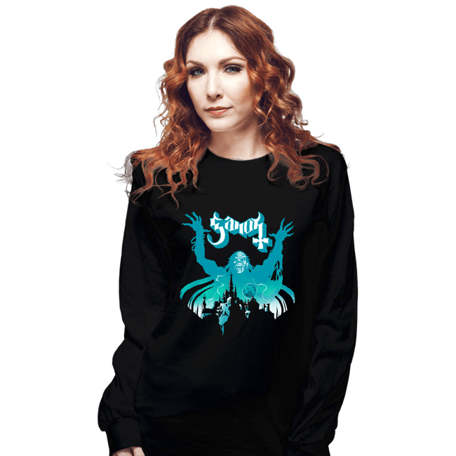Daily_Deal_Shirts Long Sleeve Shirts, Unisex / Small / Black Papa Ganon
