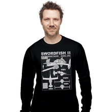 Load image into Gallery viewer, Shirts Long Sleeve Shirts, Unisex / Small / Black Swordfish II Deal
